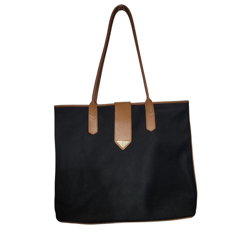 YSL Yves Saint Laurent Vintage Tote with Pouch